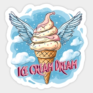 Ice Cream Dream Sticker